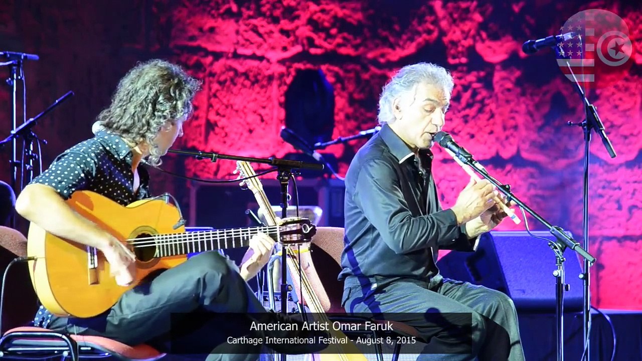 American Artist Omar Faruk Tekbilek at the Sousse International Festival - August 10, 2015