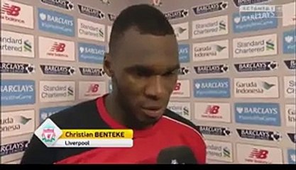 Christian Benteke Post Match Interview - Liverpool vs Leicester City 1-0