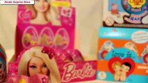 Киндер сюрпризы Барби на русском языке распаковка киндеров Barbie