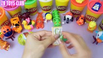 hello kitty Play Doh Peppa Pig Kinder surprise eggs Hello Kitty play doh
