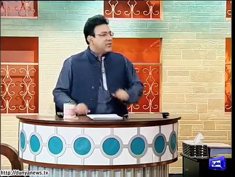 Interview of Shahid Mehmood-Dunya News HASB-E-HAAL 25-Dec-2015 Part 1