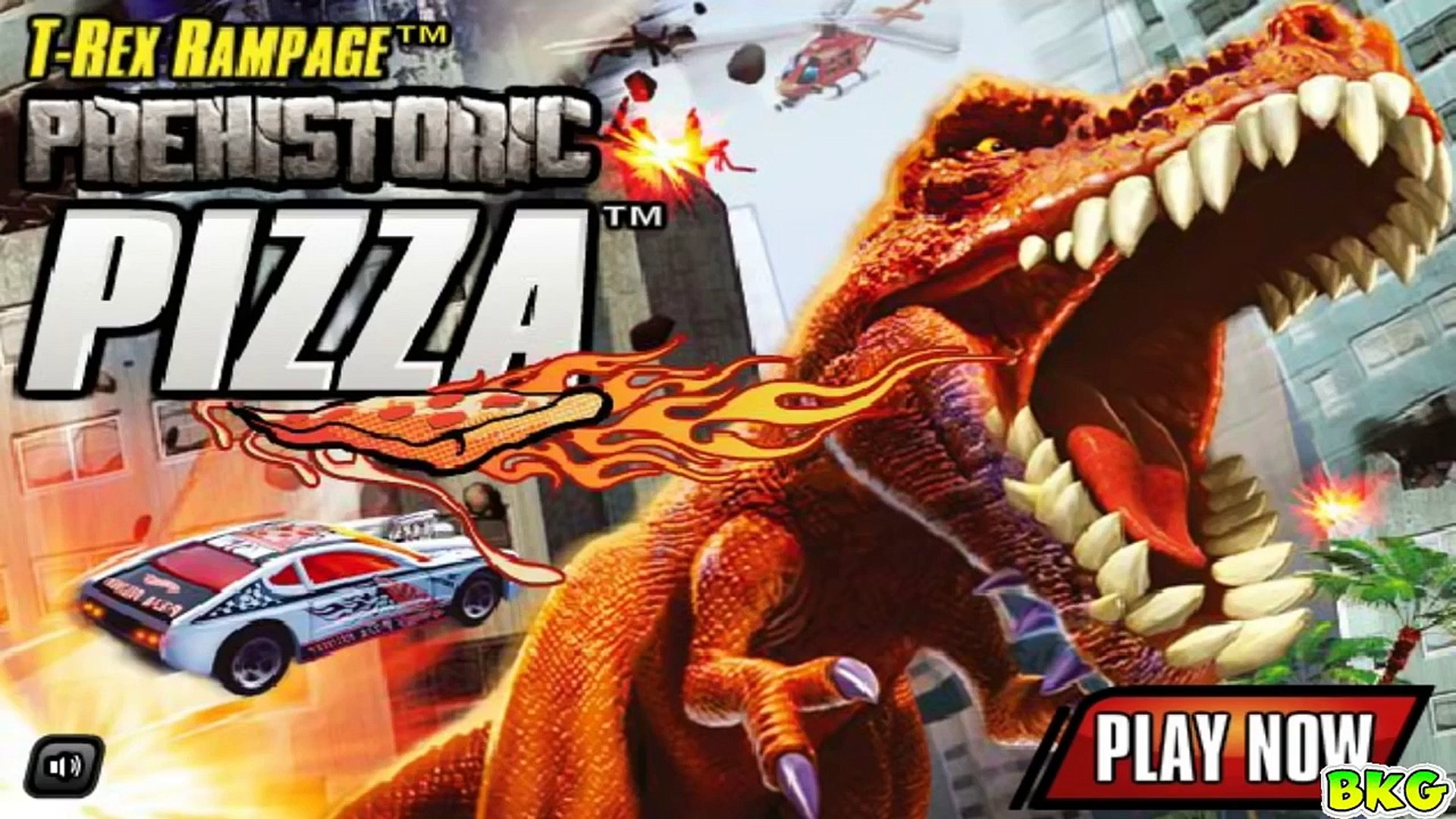 Hot Wheels: T-Rex Rampage Takedown Dinosaur / PREHISTORIC PIZZA -  Dailymotion Video
