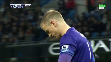 Manchester City 4-1 Sunderland- Fabio Borini Goal England  Premier League - 26.12.2015