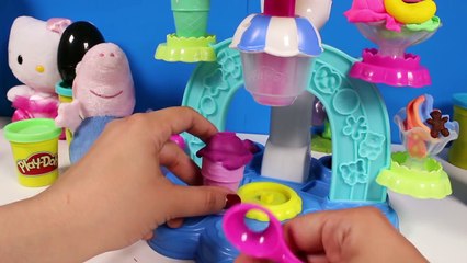 Play Doh Swirl & Scoop Ice Cream Playset Máquina de Helados de Rechupete Sweet Shoppe Toy
