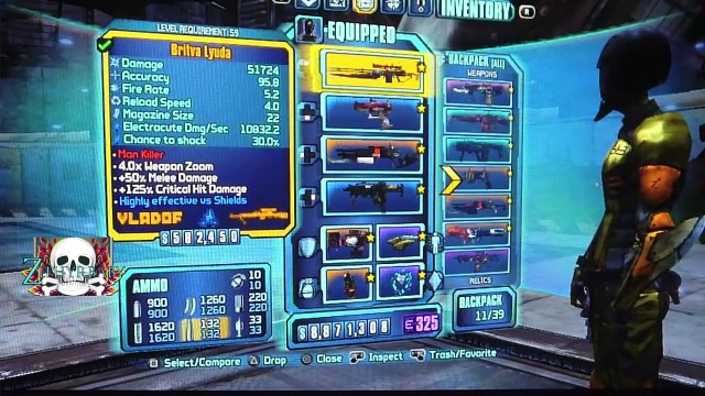 EASY SOLO PYRO PETE FARMING Borderlands 2 PS VITA HD