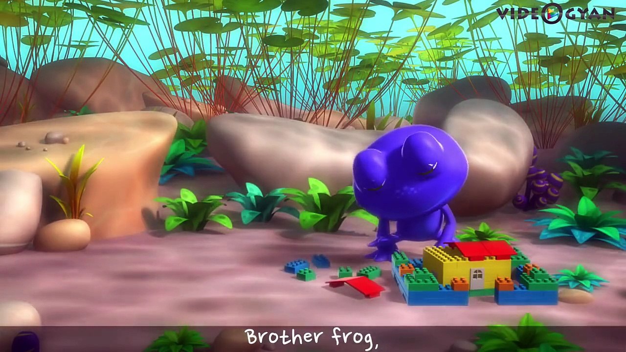 Frog Finger Family | Nursery Rhymes Collection | 3D Finger Family Songs