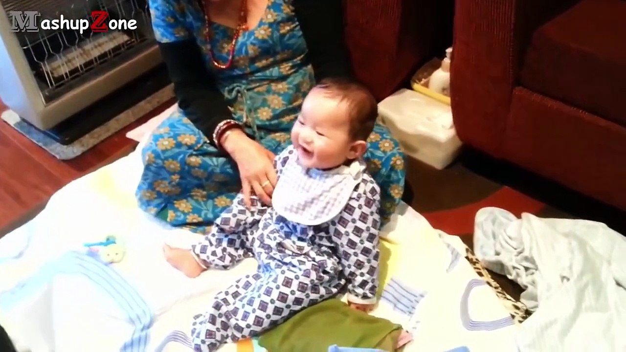 Babies Laughing Hysterically At Ripping Paper Compilation 2015