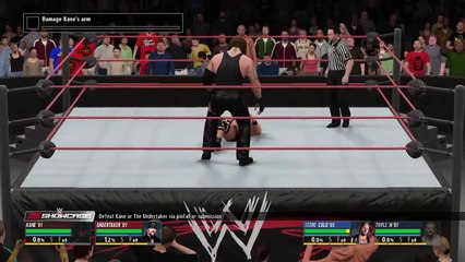 Stone Cold Two Man Power Trip at Backlash 2001: WWE 2K16 2K Showcase walkthrough Part 23