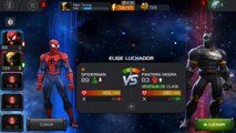 SPIDERMAN vs PANTERA NEGRA SPIDERMAN vs PUNISHER | Marvel Batalla de Super héroes