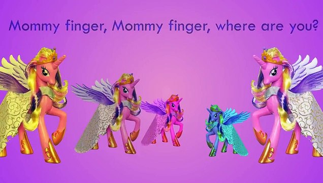 Finger Family MLP | Daddy Finger Daddy Finger | My Little Pony Cartoon Nursery Rhymes