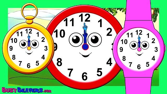 What Time Is It? - Telling the Time Song for Children, Whats the Time? Kids English Nurse