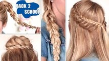 Back to school hairstyles 2015 ★ Cute, quick and easy braids for medium/long hair