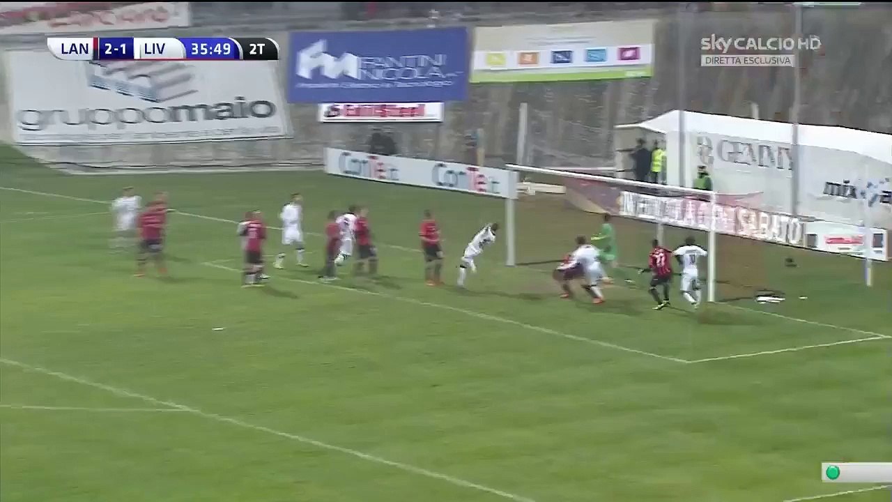 Cristian Bunino Goal HD - Lanciano 2-1 Livorno - 27-12-2015 Serie B