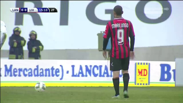 1-0 Guido Marilungo Penalty Goal Italy Serie B - 27.12.2015, Virtus Lanciano 1-0 Livorno Calcio