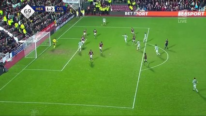 1-2 Tom Rogiu0107 Goal Scotland  Premiership - 27.12.2015, Hearts FC 1-2 Celtic FC
