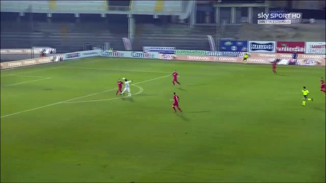 3-0 Daniele Cacia Goal Italy Serie B - 27.12.2015, Ascoli Calcio 3-0 Spezia Calcio