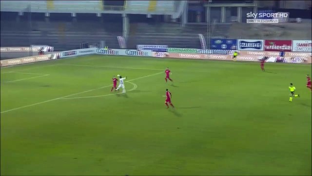 3-0 Daniele Cacia Goal Italy Serie B - 27.12.2015, Ascoli Calcio 3-0 Spezia Calcio