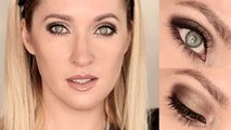 Party makeup tutorial ★ Sultry smokey eyes, nude lips