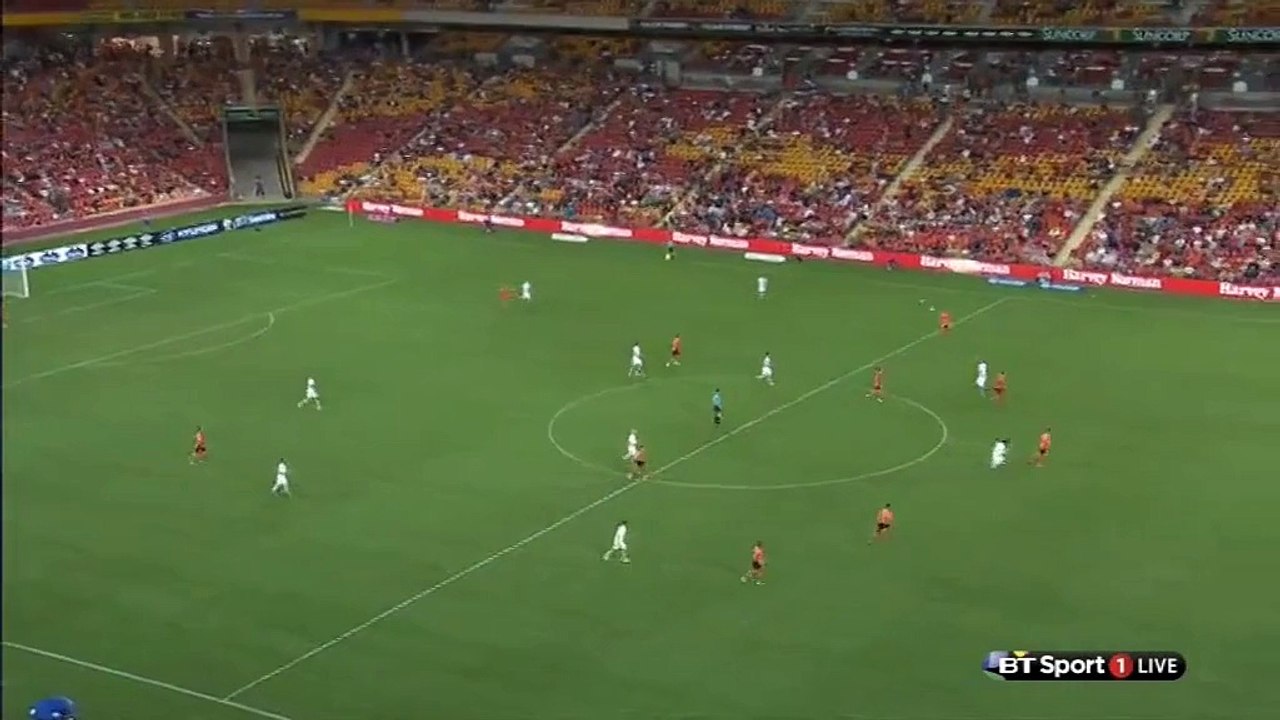 Bruno Fornaroli Goal Australia  A-League  Regular Season - 27.12.2015, Brisbane Roar 2-1 Melbourne City