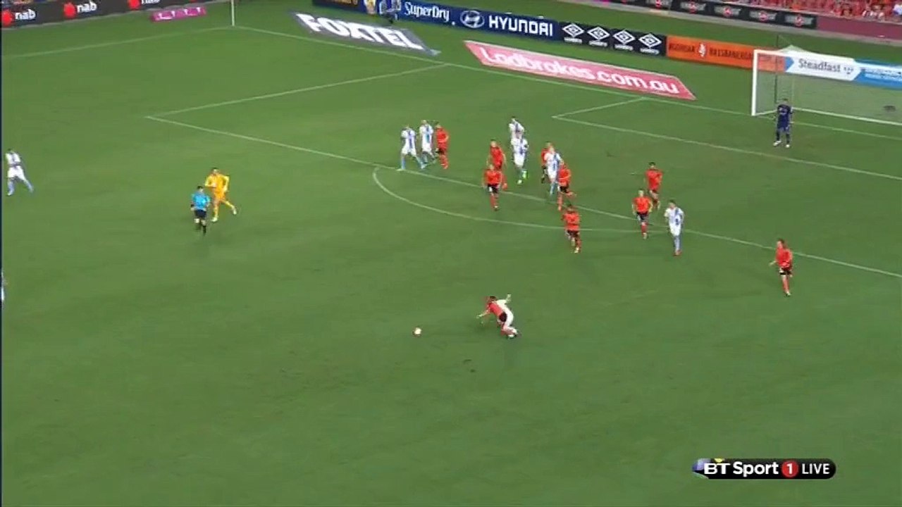 Henrique Andrade Silva Goal Australia  A-League  Regular Season - 27.12.2015, Brisbane Roar 3-1 Melbourne City