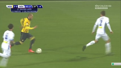 Luppi D. Goal HD - Modena 3-0 Novara - 27-12-2015 Serie B