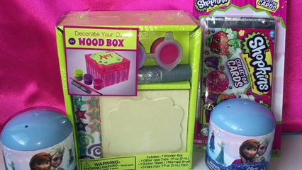 Shopkins Collector Trading Cards Frozen Blind Capsules * Vote on my next toy collectors bo