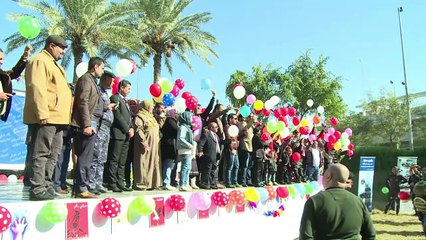 Protesto de anões no Iraque