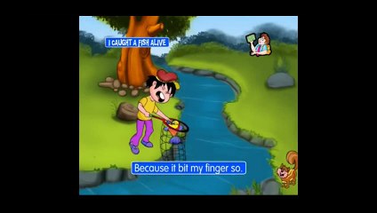 12345 Once I Caught A Fish Alive! _ Nursery Rhymes Full animated cartoon movie hindi dubbe catoonTV!