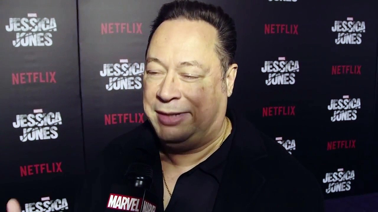 Joe Quesada on Hells Kitchen - Marvels Jessica Jones Red Carpet