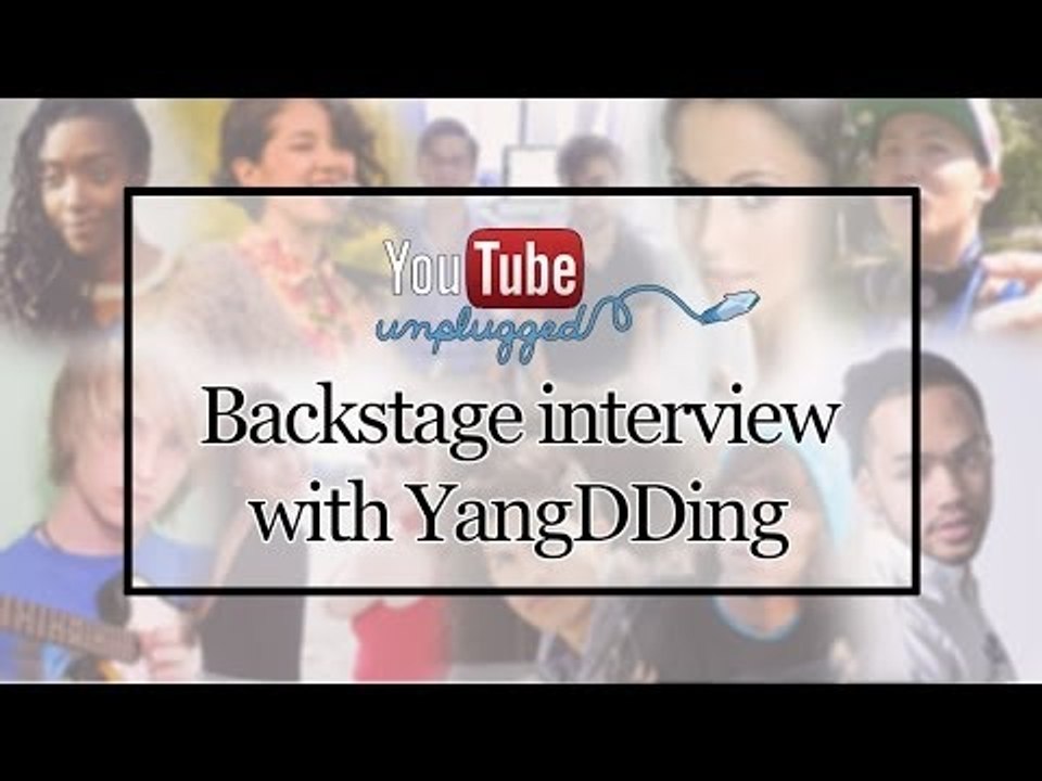 YouTube Unplugged Backstage interview with YangDDing! (2013 YouTube Music Awards) (한글&영어 자막)