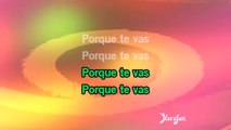 Karaoké Porque te vas - Star Academy *