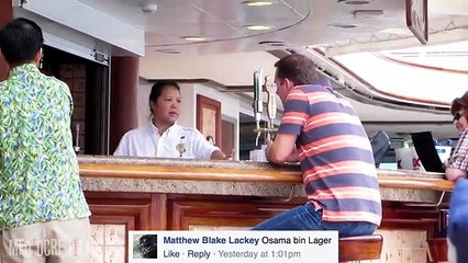 Pranking Bartenders on a Cruise Ship!