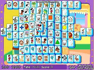 лучшие флэш игры для детей Hong Kong Phooey Mahjong Flash Game the best games for children