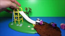 Carnaval Peppa Pig Slide Playground Playset Toy Collectable Figures By WD Toys La Peppa