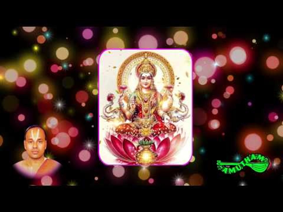 Sri MahaLakshmi Stavam-Sri Lakshmi Sahasranamam - Maalola Kannan