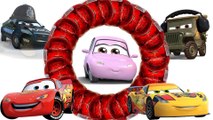 Disney Pixar Cars 2 Lightning McQueen Mater Mack Kinder Surprise Eggs Baby Toys for kids