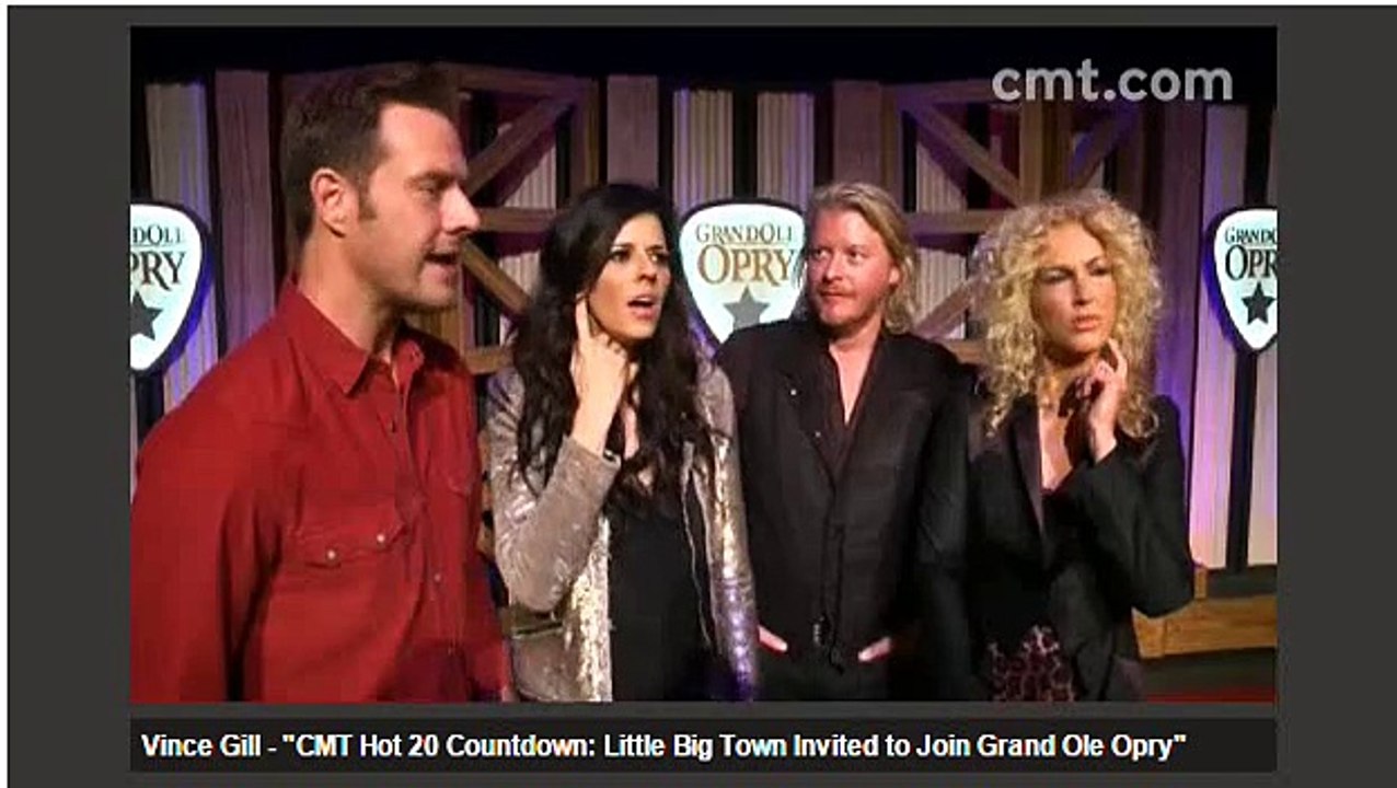 CMT  News  Little Big Town Stunned by Grand Ole Opry Invitation