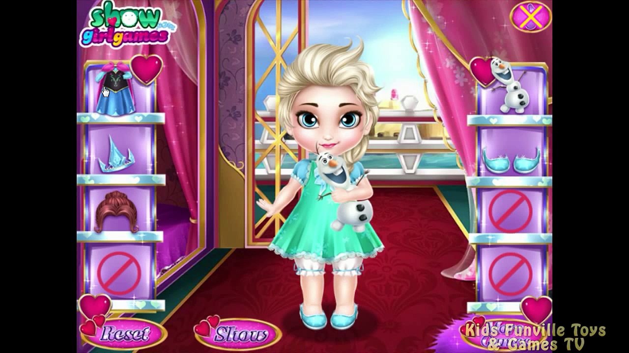 Frozen Barbie Birthday Party Baby Barbie Girl Disney Princess Dora Games