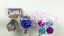 recipe FROZEN JELLO TIP POPSICLES - ice lolly block pop - disney movie princess Elsa Anna birthday