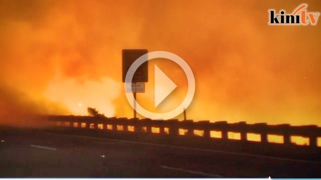 Brush fire forces evacuations, road closures in California