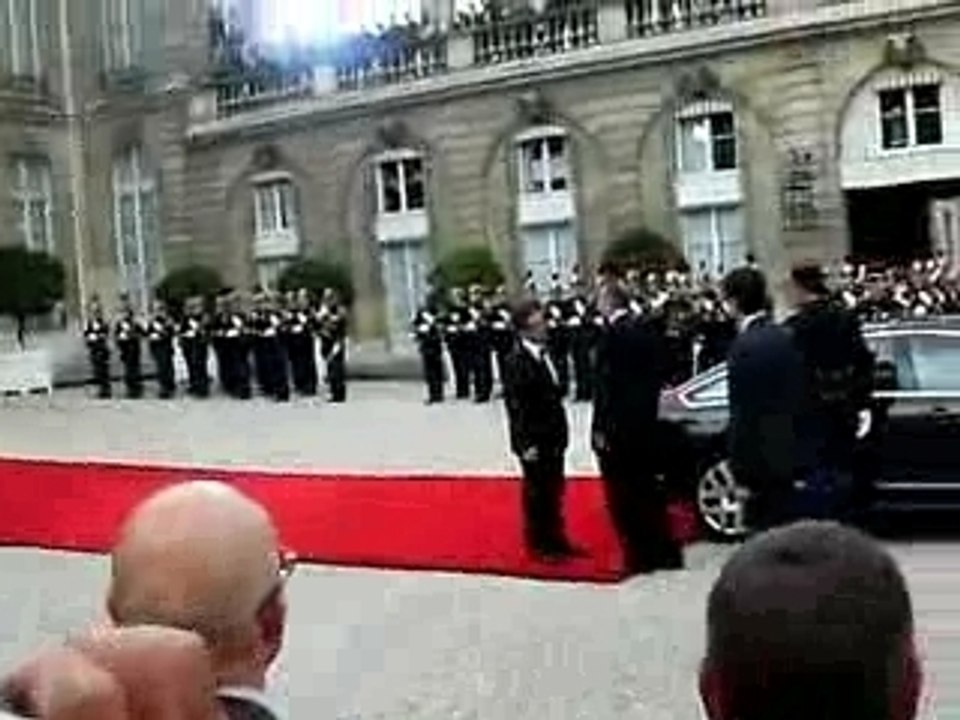 Passation de pouvoirs à l'Elysée