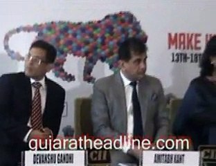 Make in India Week celebration in Feb 2016; a Press Meet in Ahmedabad