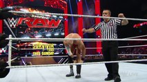 WWE RAW 28 December 2015- Roman Reigns vs Cesaro Full Match HD