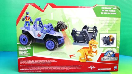 Playskool Heroes Jurassic World Dinosaur Velociraptor Invades Imaginext Rescue City Fire S