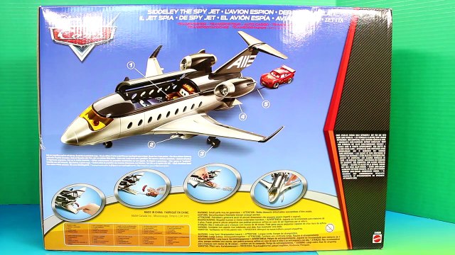 Disney Pixar Cars Siddeley The Spy Jet Mater Finn McMissile Lightning McQueen Save Holly S
