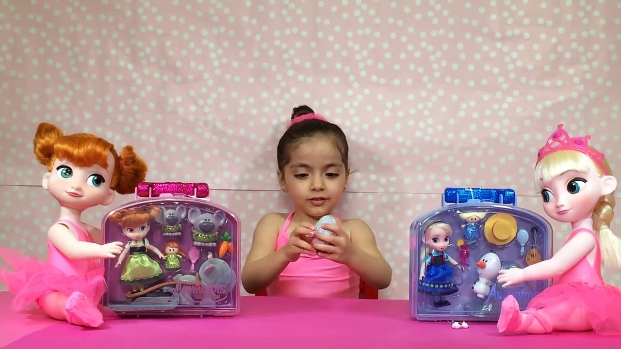 Disney Frozen Videos – Elsa And Anna Toys In Giant Frozen Surprise Egg Opening