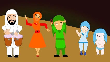 Finger Family Arabic dance family | Animated Finger Family Rhymes with lyrics HD