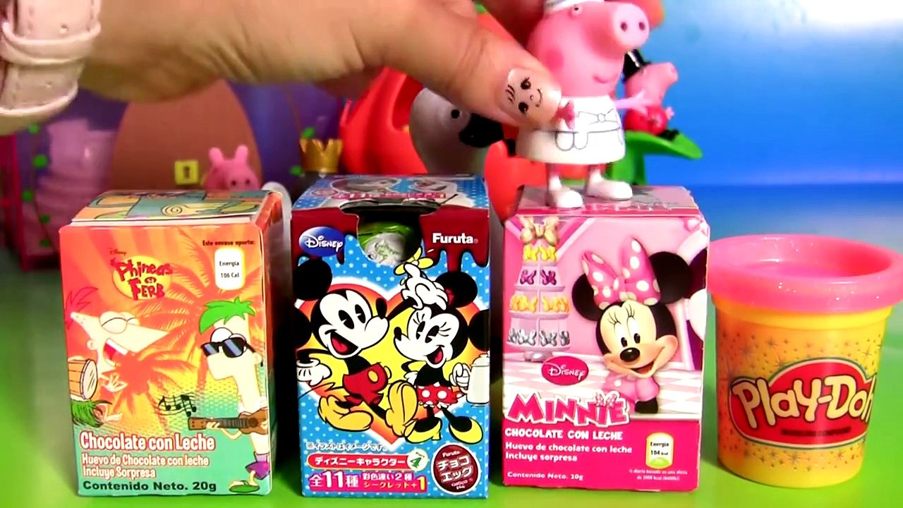 Peppa Pig Fairy Tale Swan Once Upon a Time Collection Play Doh Surprise Eggs - Cisne Cuent