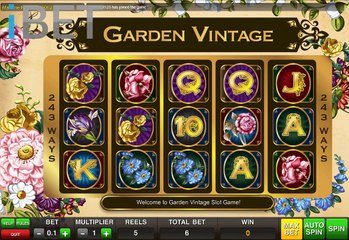 W89 iBET Malaysia "Garden Vintage" iBET Online Casino Slot Games