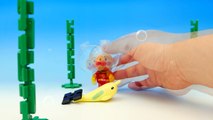 アンパンマンおもちゃアニメ 海底でお魚を助ける PPCandy Channel Anpanman Toy Anime